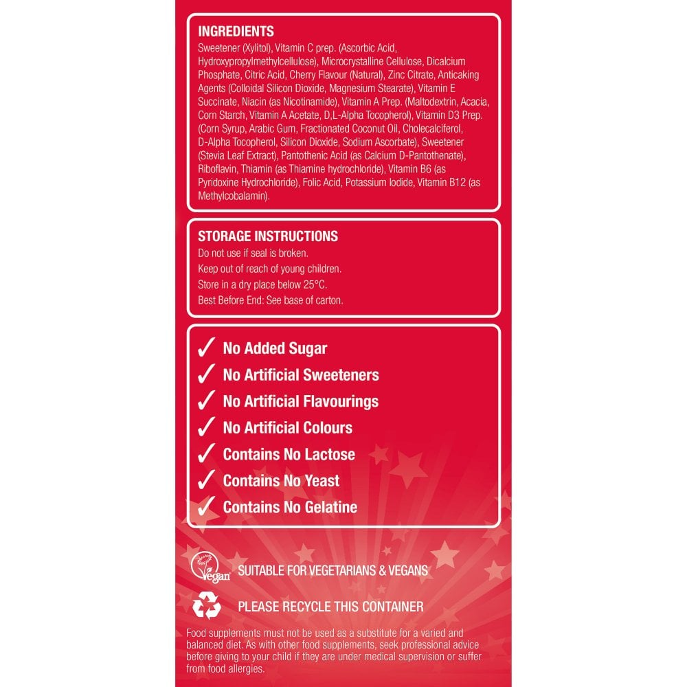 Natures Aid Super Stars Multivitamin 3
