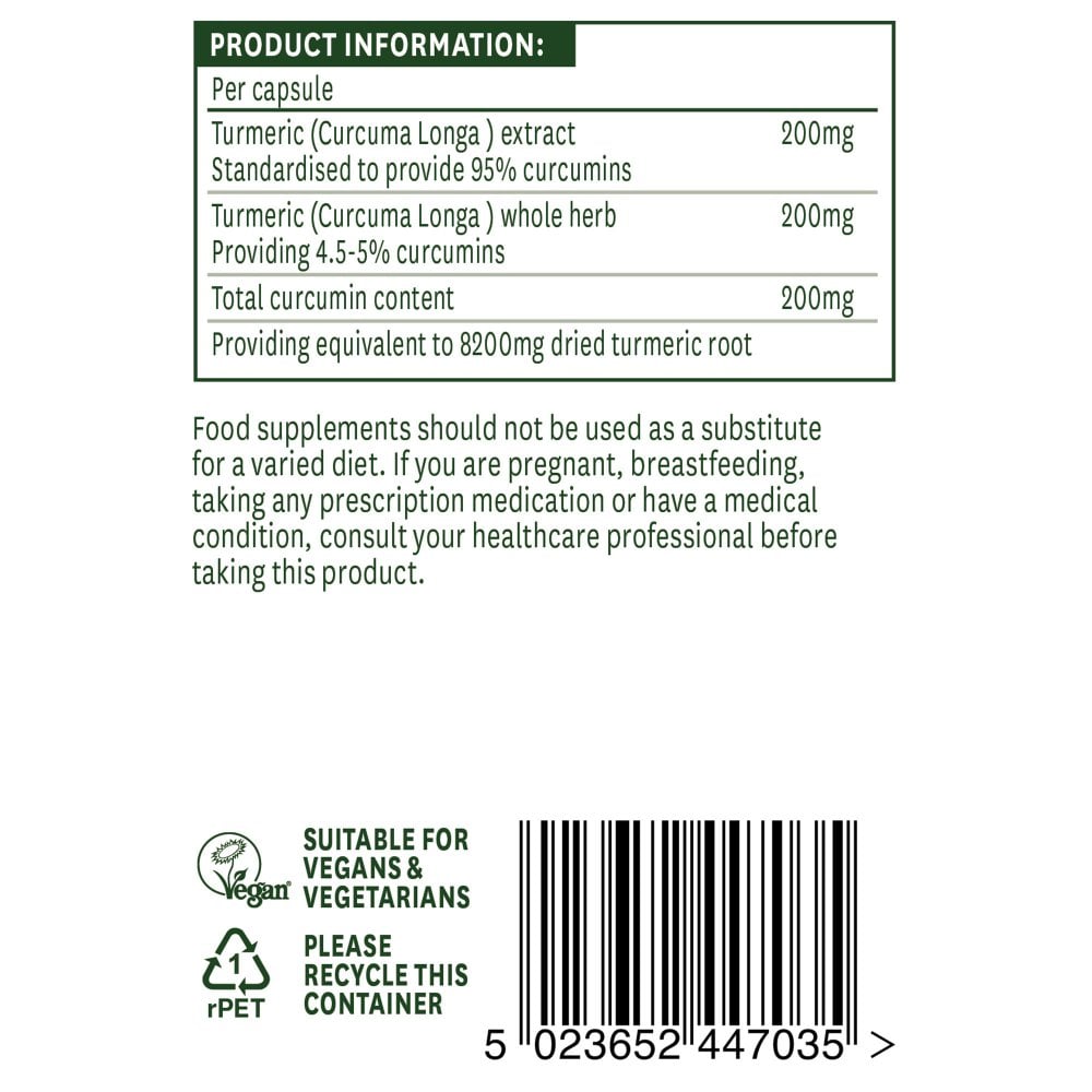 Natures Aid Turmeric 8200mg 3