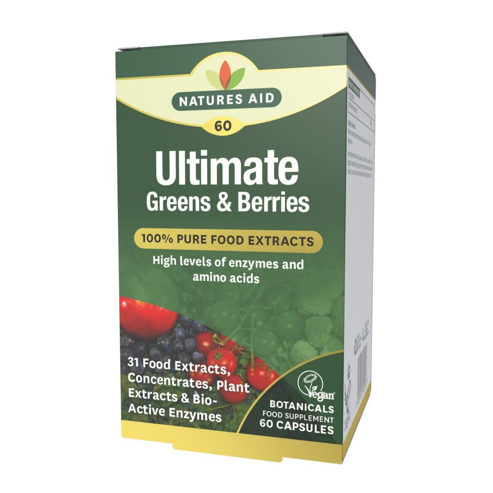 Natures Aid Ultimate Greens & Berries 1