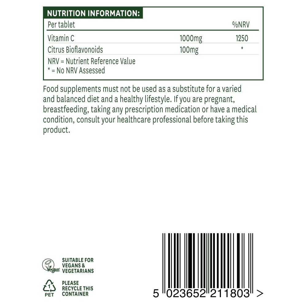 Natures Aid Vitamin C 1000mg Time Release 3