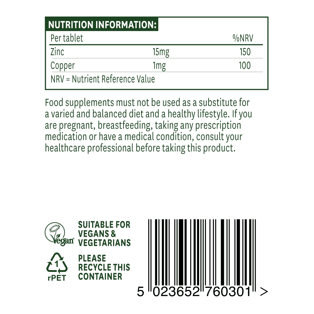 Natures Aid Zinc Picolinate 3