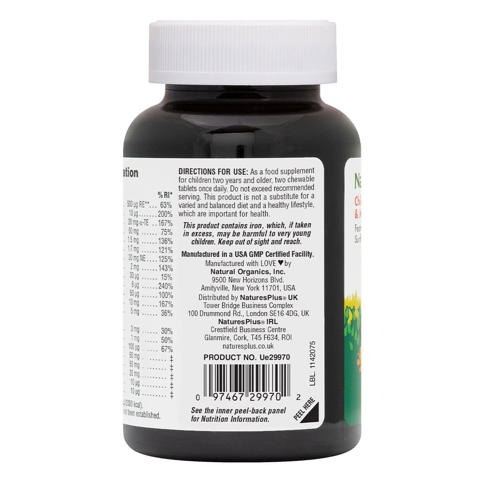 Nature's Plus Animal Parade Multivitamin & Mineral 4