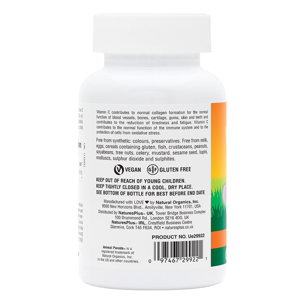 NaturesPlus Animal Parade® Vitamin C Children's 90 Chewables 3