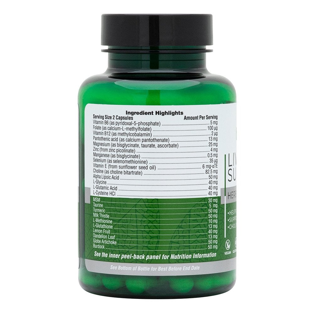 NaturesPlus BioAdvanced Liver Support 60 Capsules 3