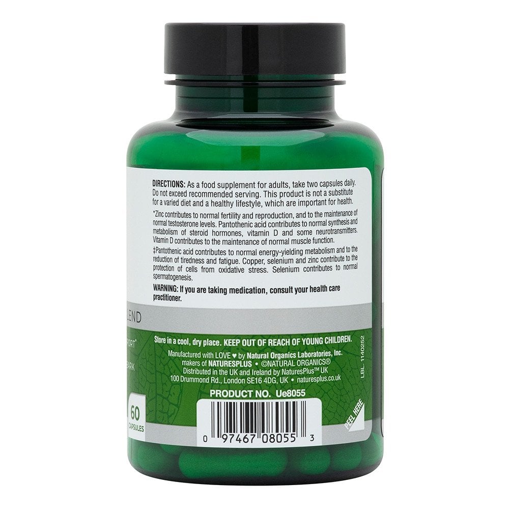 NaturesPlus BioAdvanced Vital Man 60 Capsules