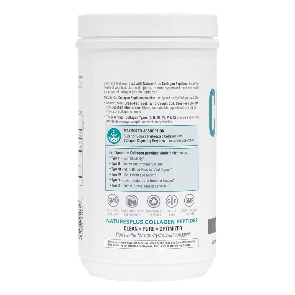 NaturesPlus Collagen Peptides 280g 3
