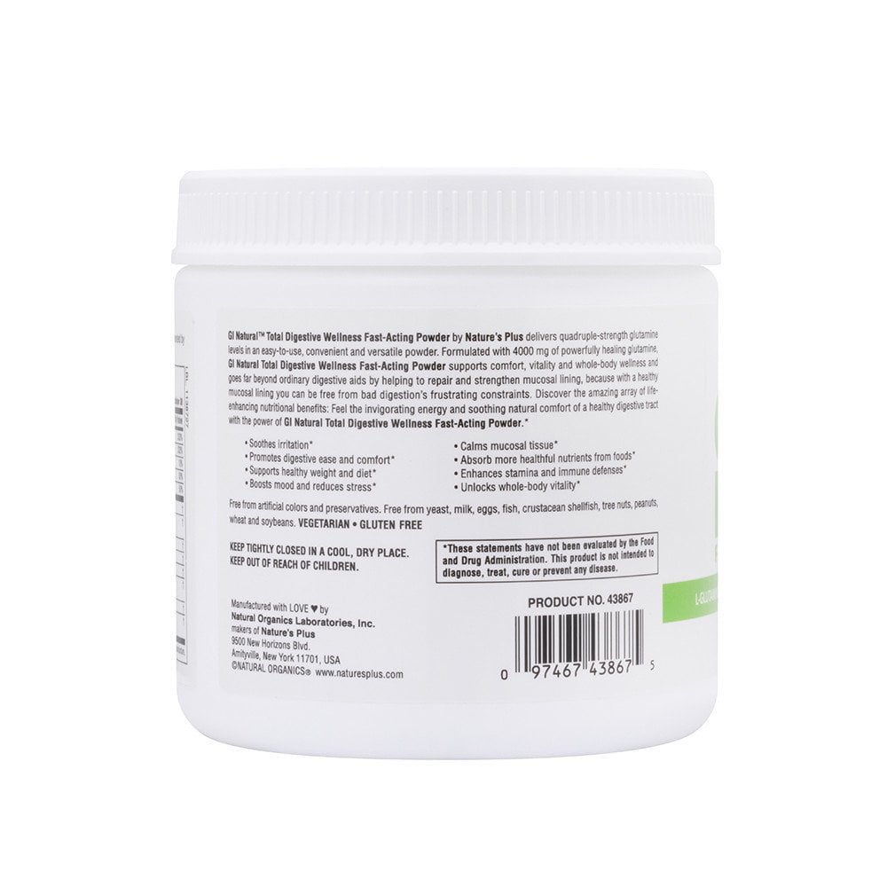 Nature's Plus Fast-Acting GI Natural - 174g Powder 3