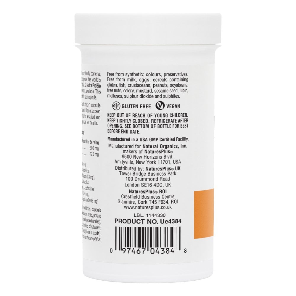 Nature's Plus Ultra Probiotics - 30 Vegicaps 3