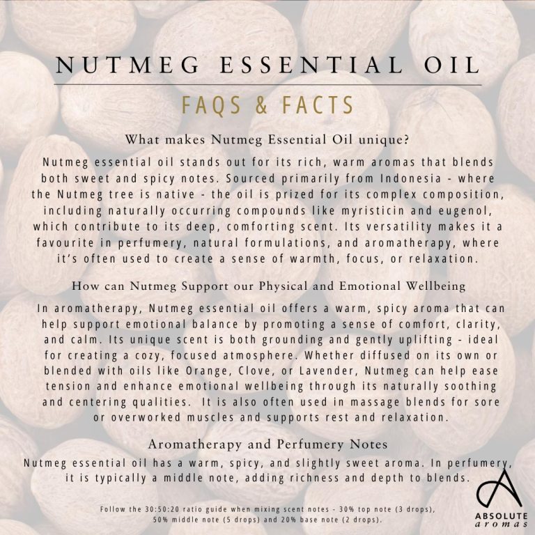 Absolute Aromas Nutmeg Essential Oil 5