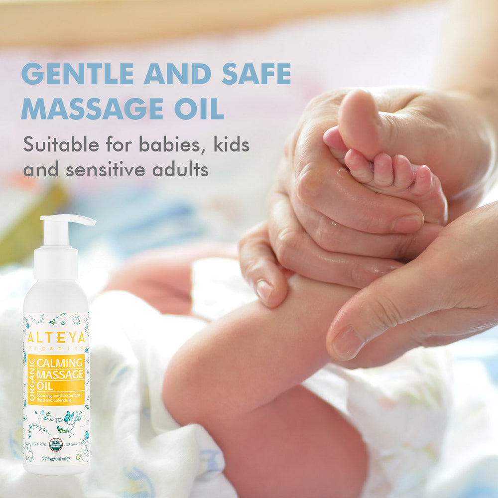 Alteya Organics Organic Calming Massage Oil 110ml