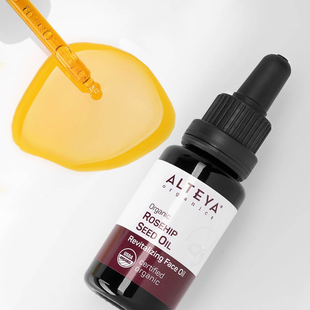 Alteya Organics Organic Rosehip Seed Oil 20ml with pipette