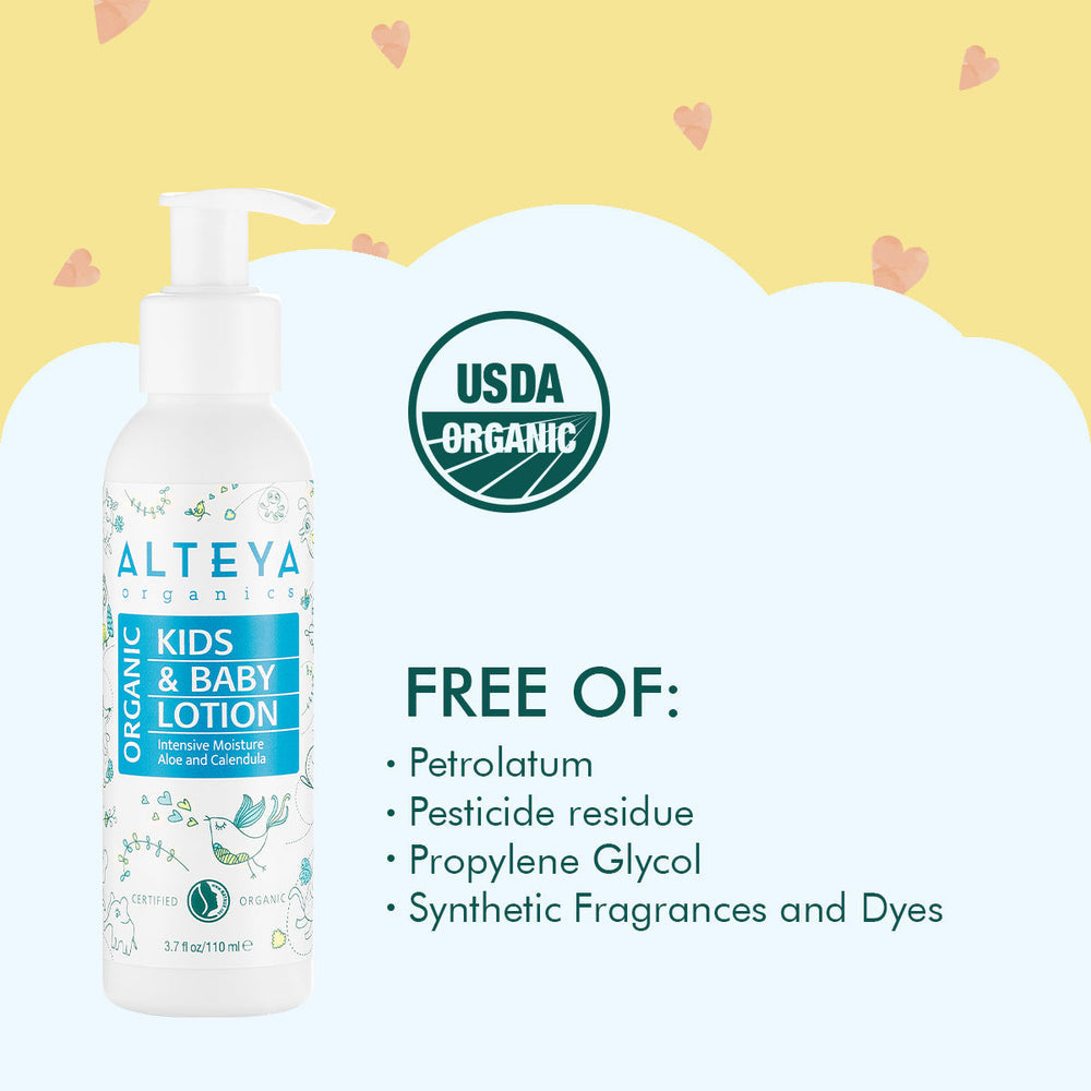 Alteya Organics Organic Kids & Baby Body Lotion 110 ml 3