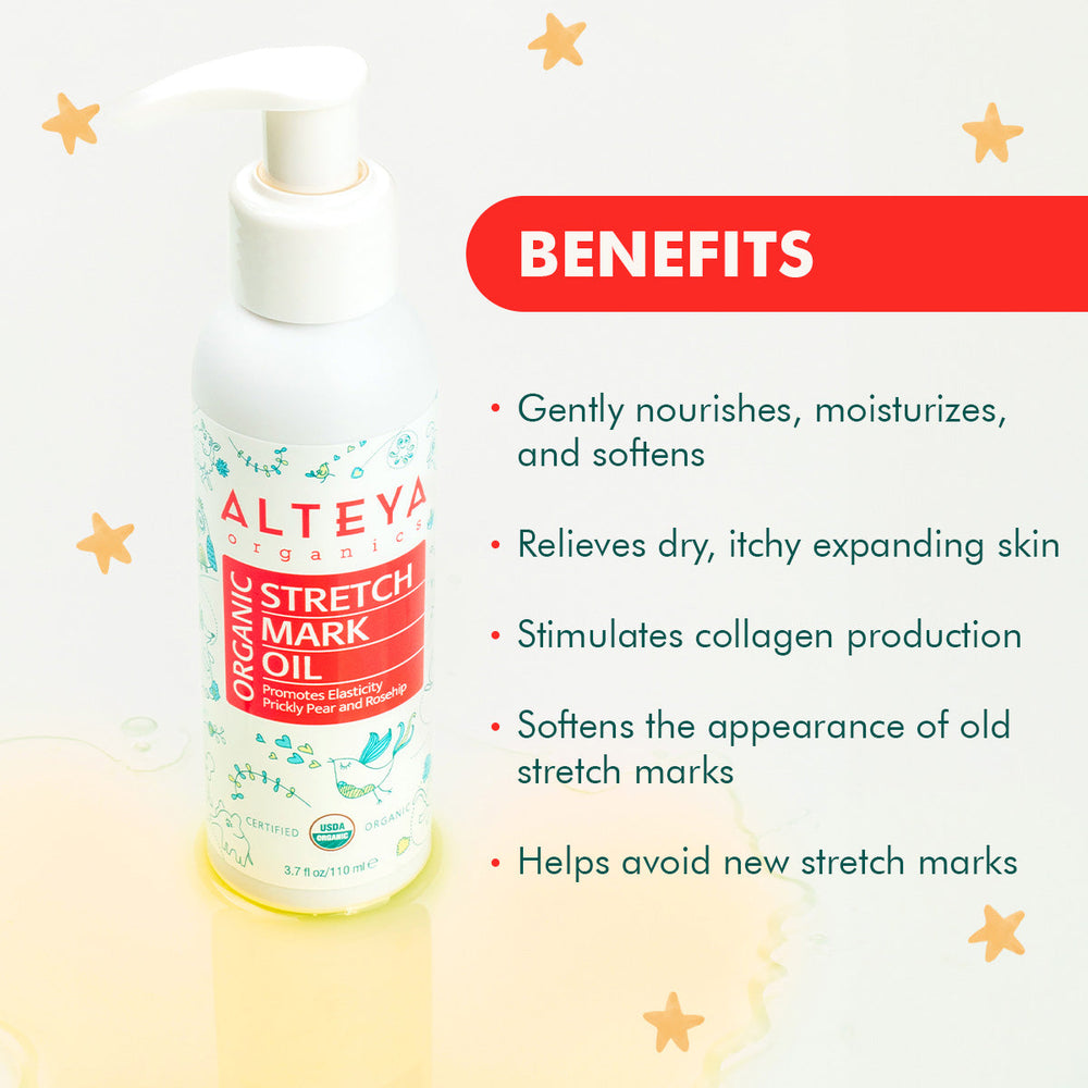 Alteya Organics Organic Stretch Mark Oil 110ml 3