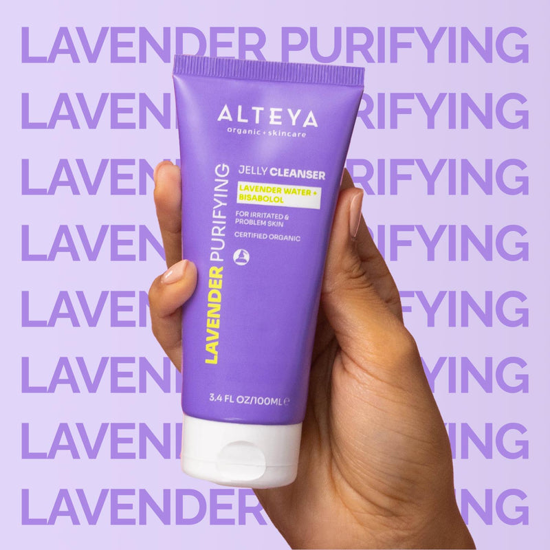 Alteya Organics Lavender Purifying Jelly Cleanser 100ml 5
