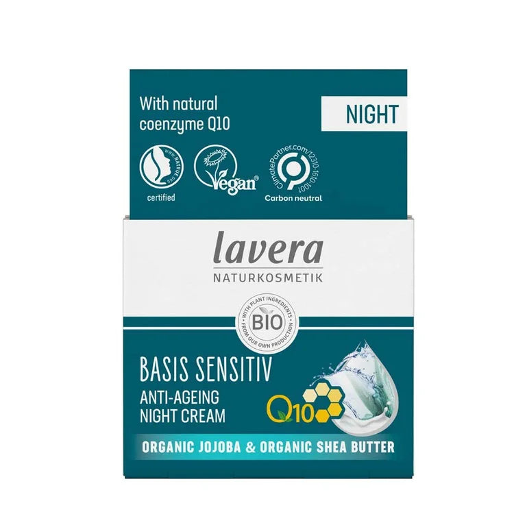 Lavera Basis Sensitiv Q10 Night Cream - 50ml