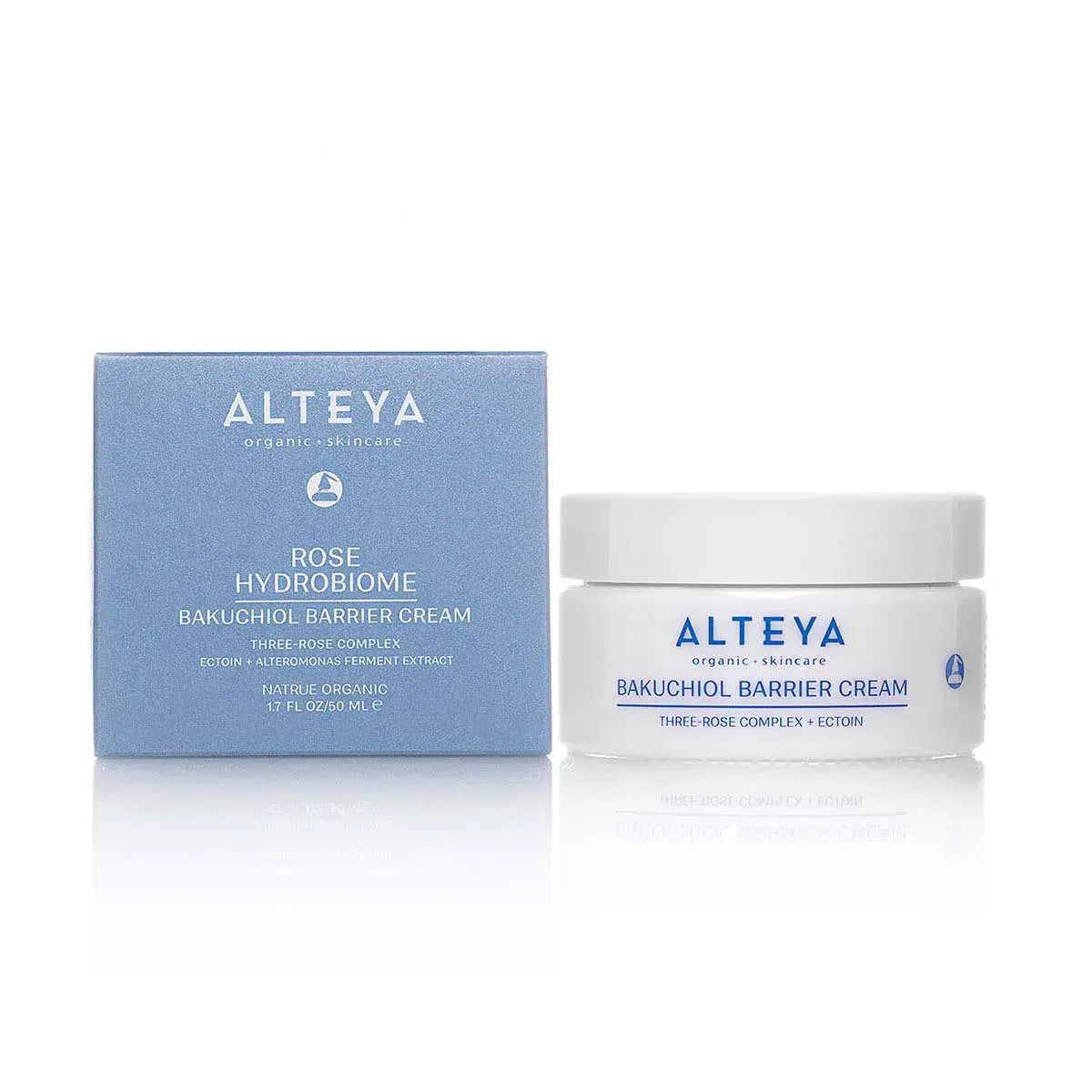 Alteya Organics Organic Bakuchiol Barrier Cream Rose Hydrobiome