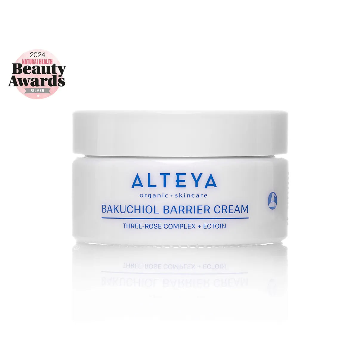 Alteya Organics Organic Bakuchiol Barrier Cream Rose Hydrobiome