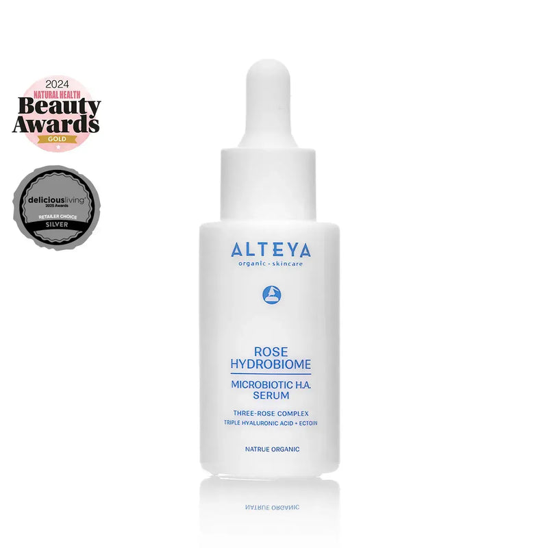 Alteya Organics Organic Microbiotic H.a. Serum Rose Hydrobiome 30 Ml