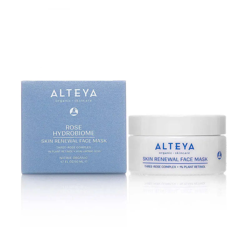 Alteya Organics Organic Renewal Face Mask Rose Hydrobiome 50 Ml