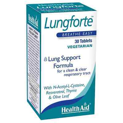 HealthAid Lungforte 30's Tablets