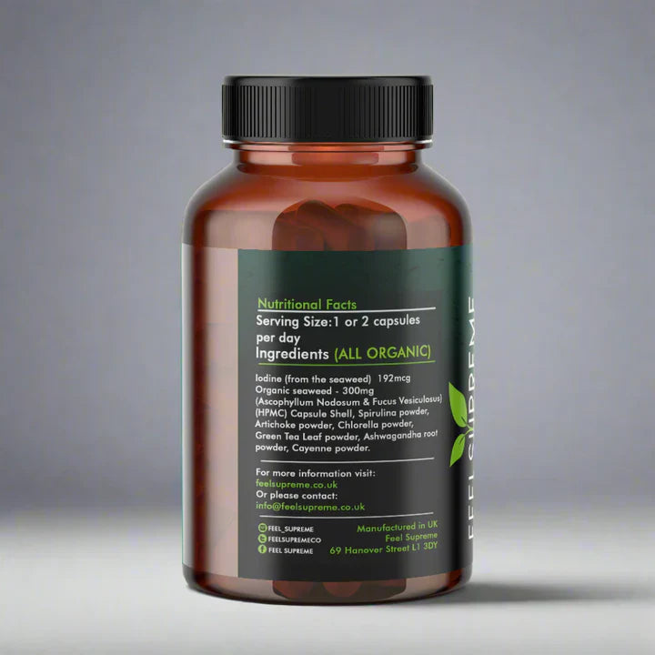 Feel Supreme Seaweed Blend | With Chlorella, Spirulina and Ashwagandha 3