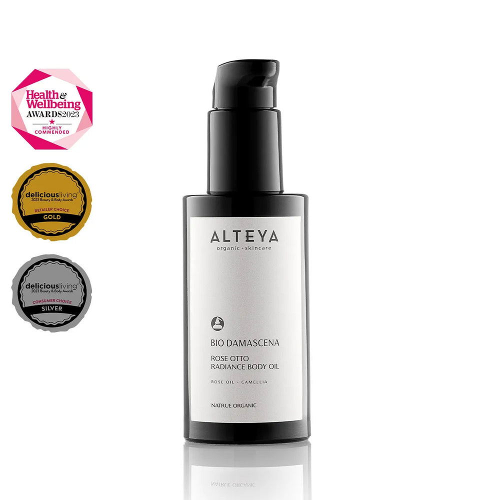 Alteya Organics Bio Damascena Organic Rose Otto Radiance Body Oil