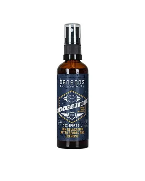 Benecos Men's Organic Arnica Infused SOS Sport Oil