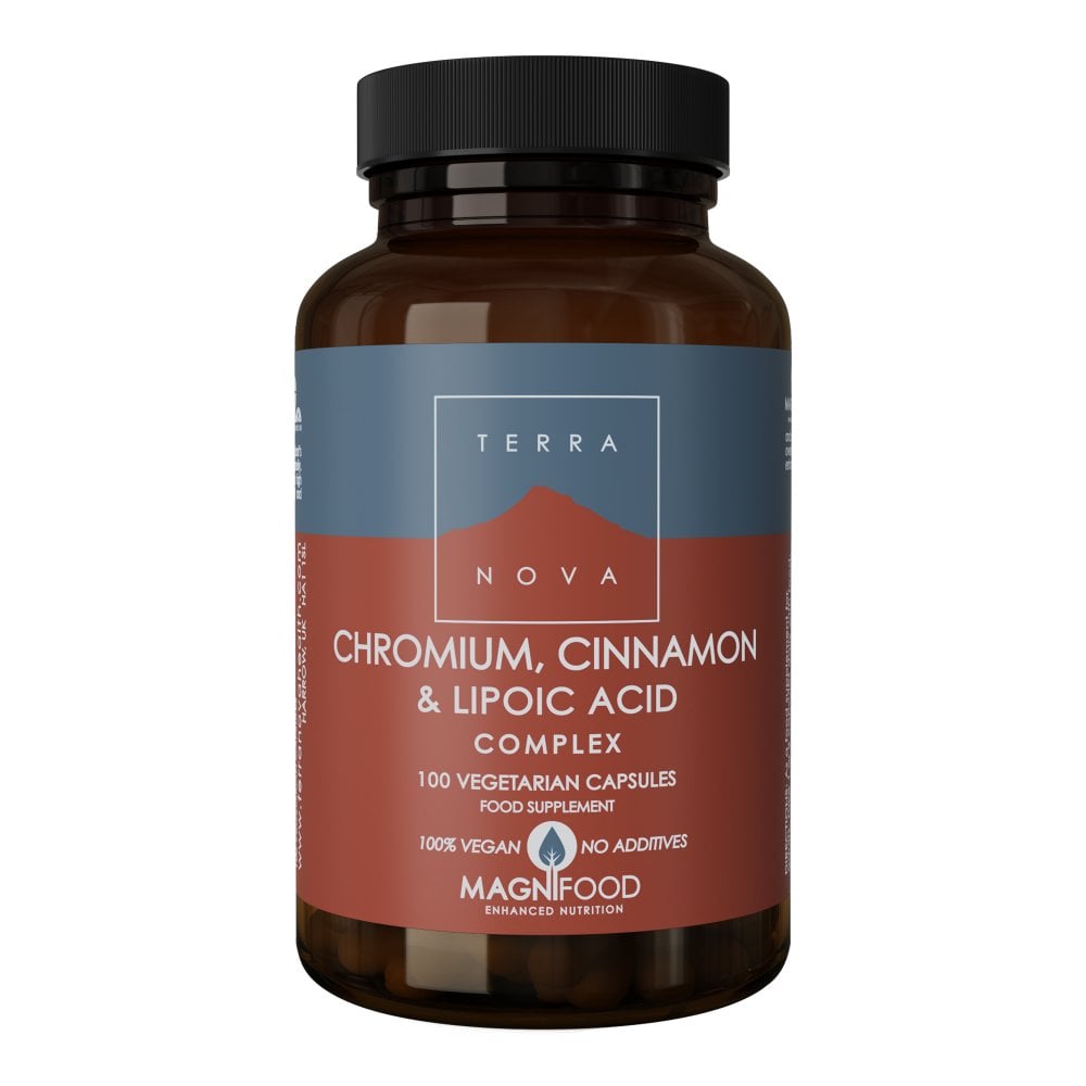 Terranova Chromium, Cinnamon & Lipoic Acid Complex