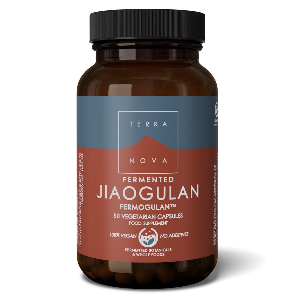 Terranova Fermented Jiaogulan Fermogulan - 50 Capsules