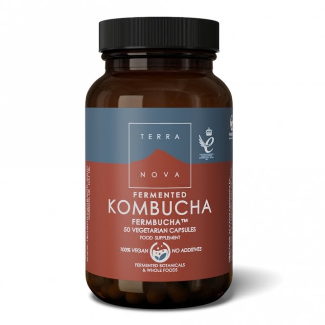 Terranova Fermented Kombucha - 50 Capsules