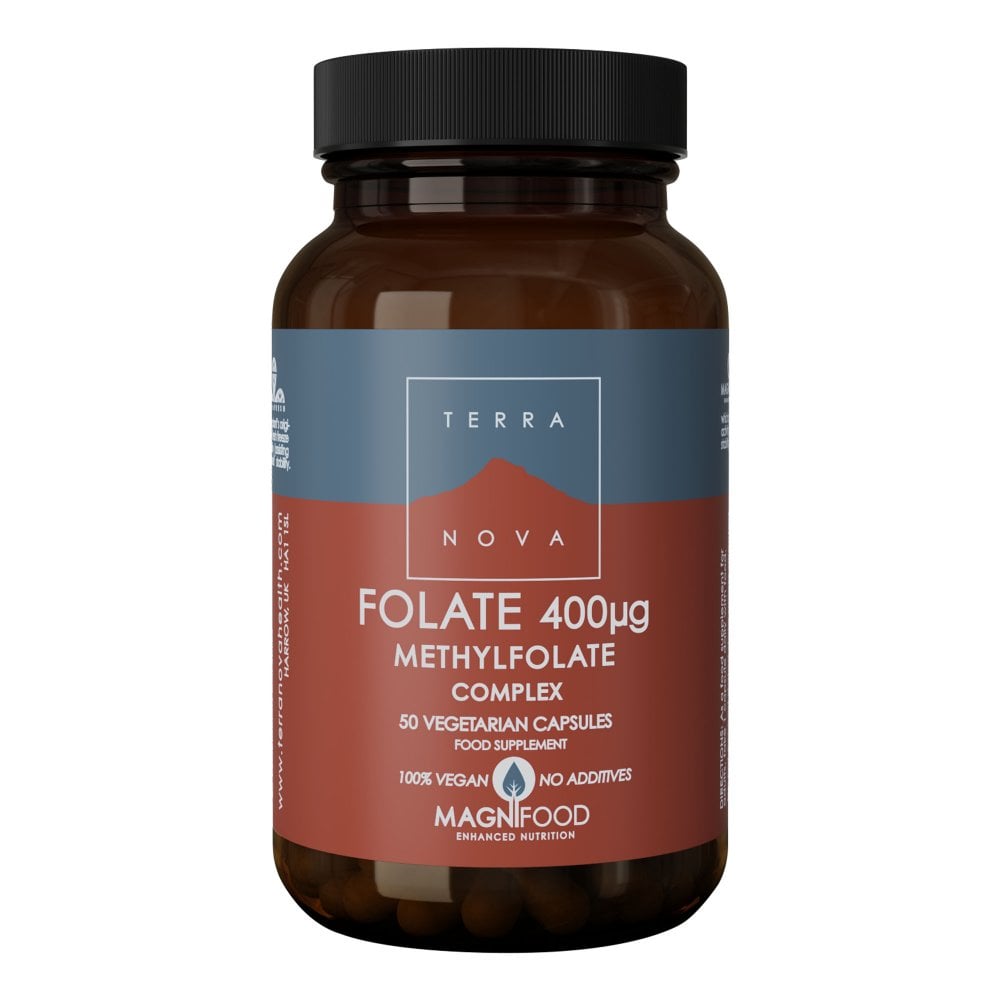 Terranova Folate (Methylfolate) 400mcg Complex