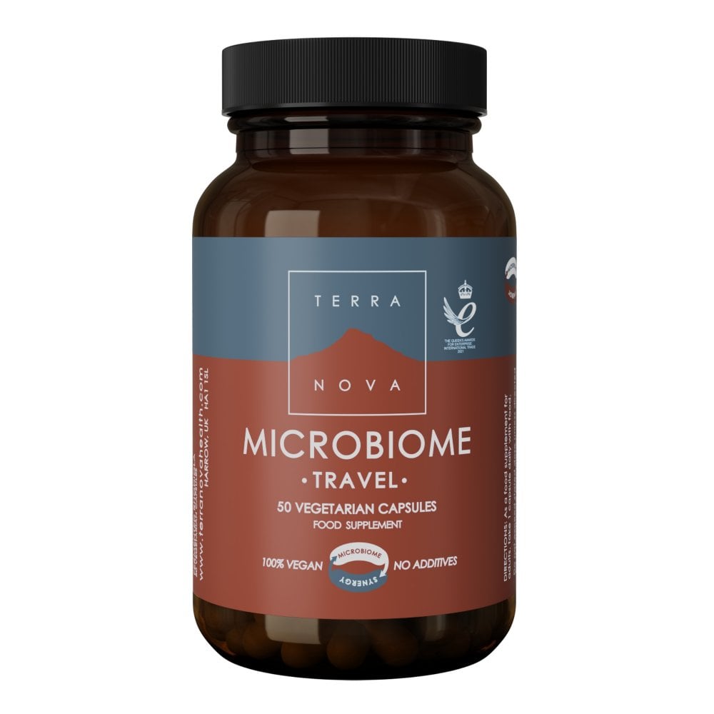 Terranova Microbiome Travel - 50 Capsules