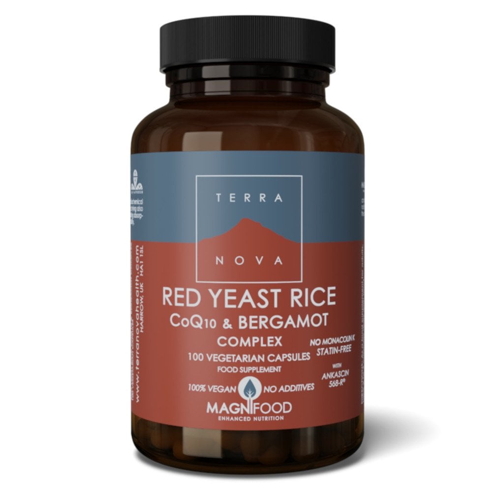 Terranova Red Yeast Rice, Coq10 & Bergamot Complex