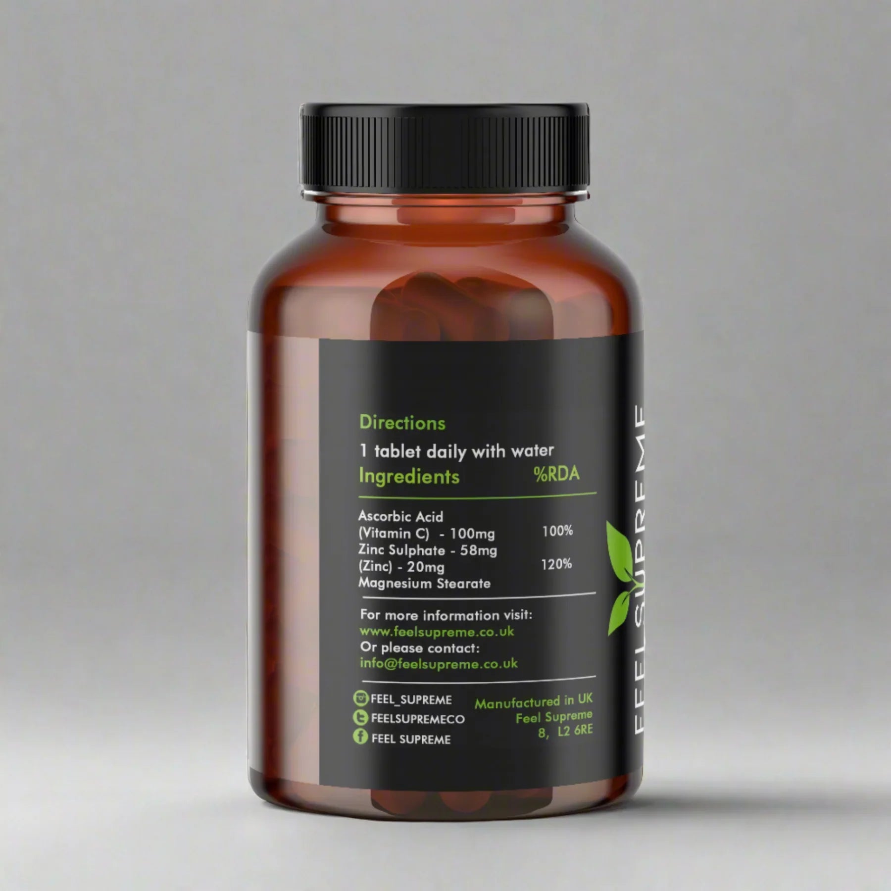 Feel Supreme Zinc with Vitamin C 5